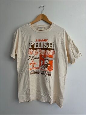 Phish Las Vegas Cream Graphic T-Shirt